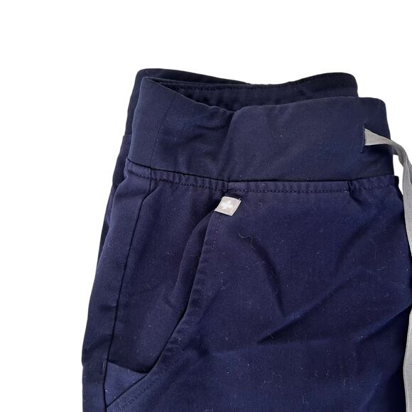 Figs Navy Blue Zamora Jogger Scrub Pants Sz XS - Picture 2 of 7